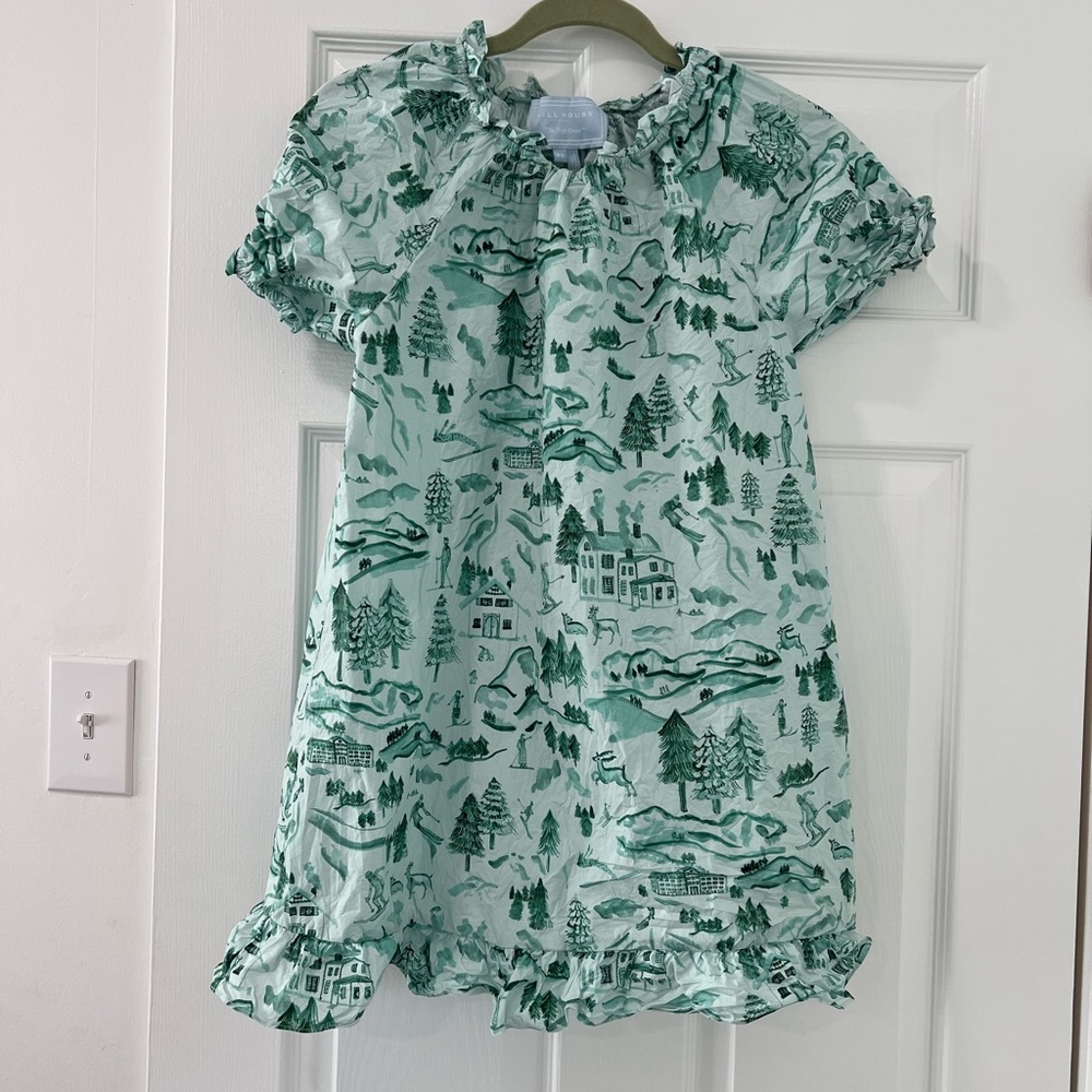 Hill House Home - The Katherine Nap Dress - Winter Toile - size XS